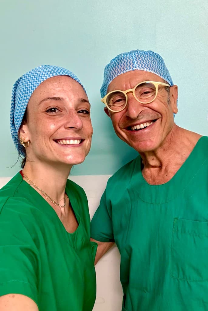 Dr Manon Belhoste et le Dr Richard Abs